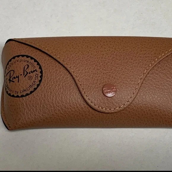 Ray-Ban Aviator Sunglasses with Purple and Green Lenses - Picture 3 of 3